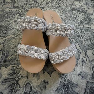 Corkys glitter wedges